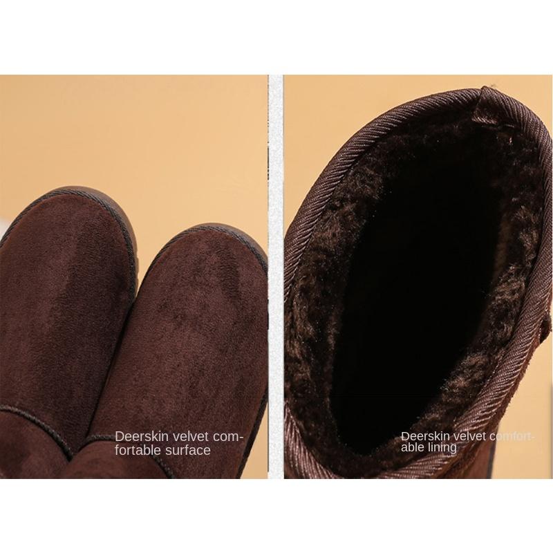 Winter Snow Boots Cotton Shoes Plus Cashmere Thick Warm Women's Shoes