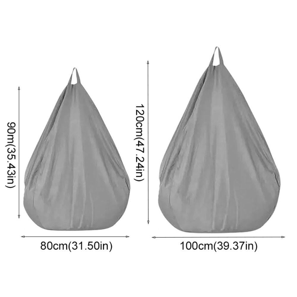 Removable Bean Bag Chair Sofa Cover Comfortable Puff Couch Cover Lazy Sofa Cover  Bedroom