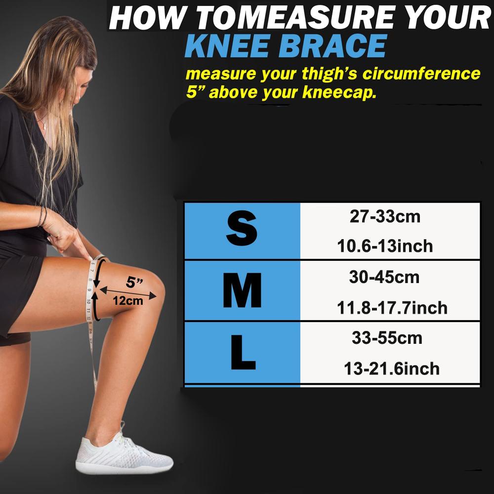 1Pair Sports Compression Knee Pads Elastic Knee Protector Thickened Sponge Knees Brace Support for Dancing Workout Training