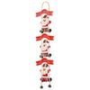Merry Christmas Decor Santa Claus Climbing on Rope Wall Hanging Ornament Props Christmas Tree Decoration Items