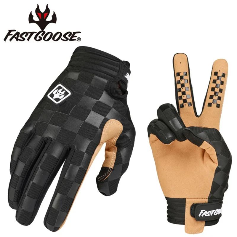 FASTGOOSE Motocross Dirtbike Accessories Racing Gloves Moto Cross BMX Outdoor Men Motorcycle Mountain Bike Cycling Work Glove
