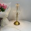 Nordic Style Bowknot Table Lamp 3 Colors Vintage Metal Reading Lamp Eye Protection Wireless Gold Bedside Lamp Living Room