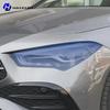 Für Mercedes-Benz CLA C117 C118 -2025 Autoscheinwerfer Schutzfolie TPU Schutzaufkleber Rauchschwarz Kratzfest und