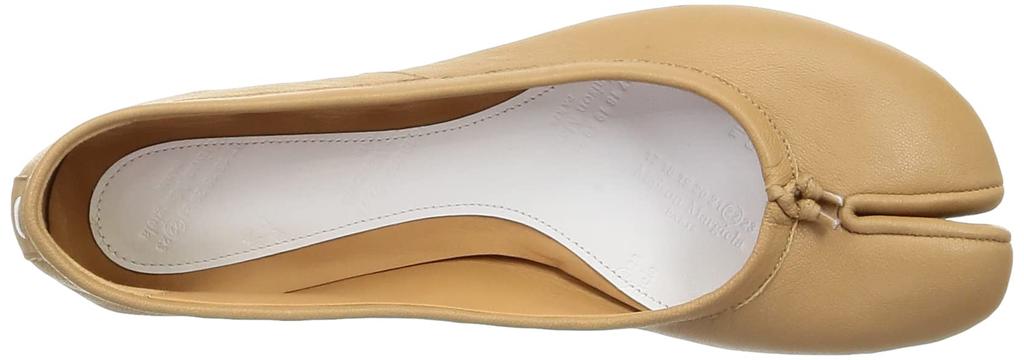 Maison Margiela Tabi Ballerina Flat Ballet Size Flats, Women's, Nude, 23.5 cm, S58WZ0042-P3753 [Used]