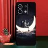 Moon Stars Space Astronaut For Xiaomi Redmi Note 13 Pro 14 12 11 9 10 9S 10S 11S 12S Redmi 13C 10C 12C 14C Phone Case