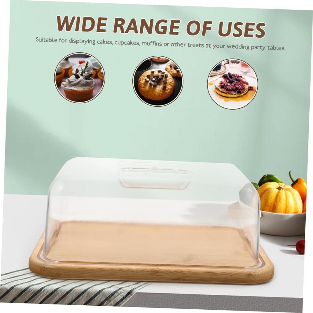 1 Set Kuchenständer Domdeckel Kuchenplatte Desserts Partys Hochzeiten Küchenausstellung