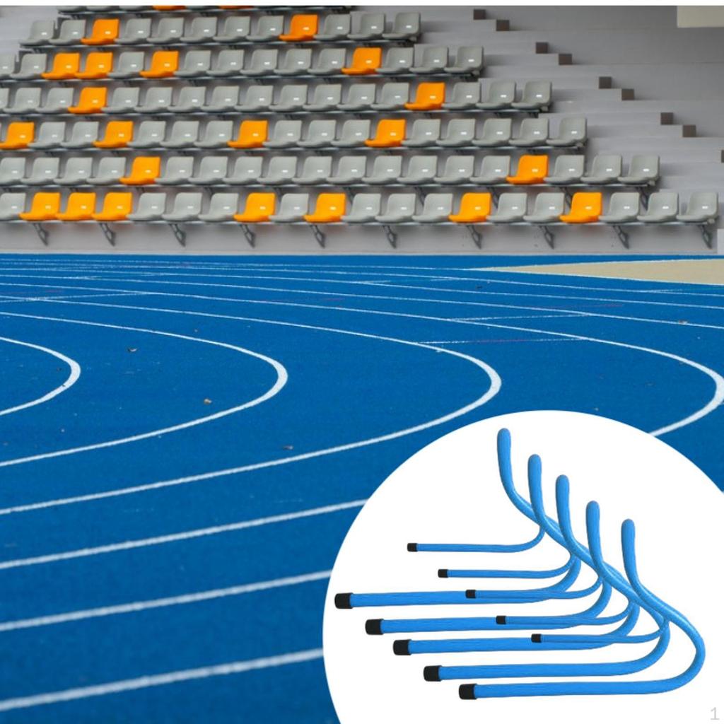 5 Pieces Agility Hurdles Speed Training Equipment for Outdoor Sports