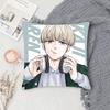 Kaji Ren Hot Blooded Anime W-Wind Breaker Pillow Case Fashion Square Pillowcase Bedroom Sofa Room Ins Decoration Leisure