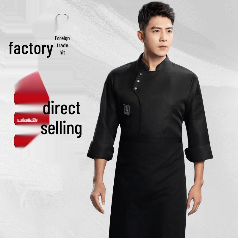 Summer Waterproof Chef Uniform Set: Unisex Short & Long Sleeve for Restaurants & Catering