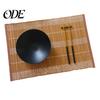 Natural Bamboo Table Mats Woven Placemat Retangle Shape Thickened Heat-Resistant Oil-Resistant Non-Slip Place Settings Parties Weddings Banquets