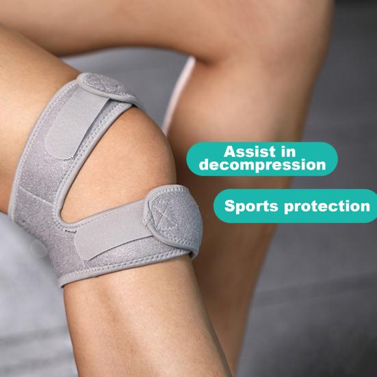 

1Pc Patellar Tendon Support Strap for Men Women Pain Relief Knee Brace Running Sports Patella Strap Adjustable Neoprene Knee Strap for Arthritis