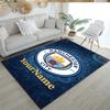 Manchester City Personalized Text Floor Mat Design for Foyer Living Rooms Entryway Playrooms Antislip Carpet Decorate Offices Wedding Party Gift