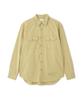 AVIREX Basic Army Poplin L/s Shirt Men's 2XL Khaki