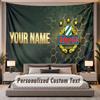Custom Name Text Tapestry Rapid Wien FC Personalized Polyester Wall Tapestry For Bedroom And Room