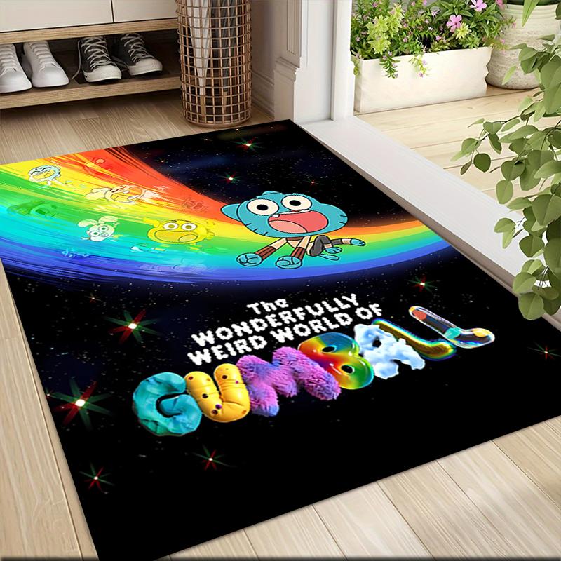 1Pc Bunny Friends Adventure Carpet Rug Customizable Soft Washable Antislip Home Living Room Sofa Mats Personalized Rug 0917291