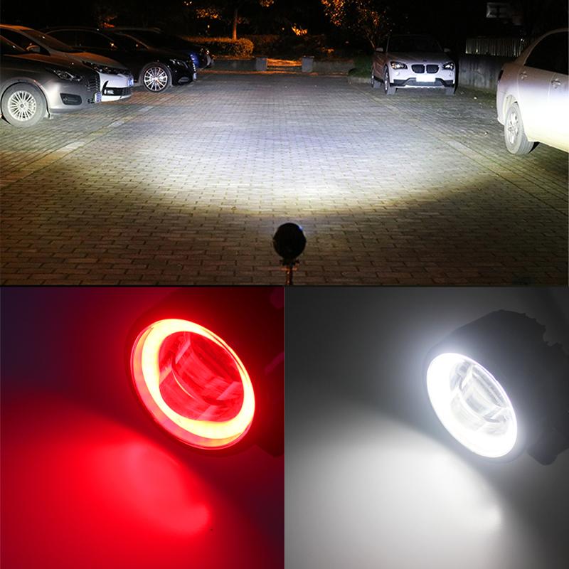 3INCH 20W Motorcycle LED Angel Eye Work Light Bar Spot Lamp Offroad Car Boat Truck SUV Pickup 12V 24V Driving Fog Lamp Headlight