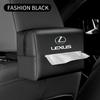 PU Leather Car Tissue Box Facial Tissue Storage Bag For Lexus FSPORT LBX NX RX 350h 450h ES UX 300e GS IS LS LX CT LC RC GX460
