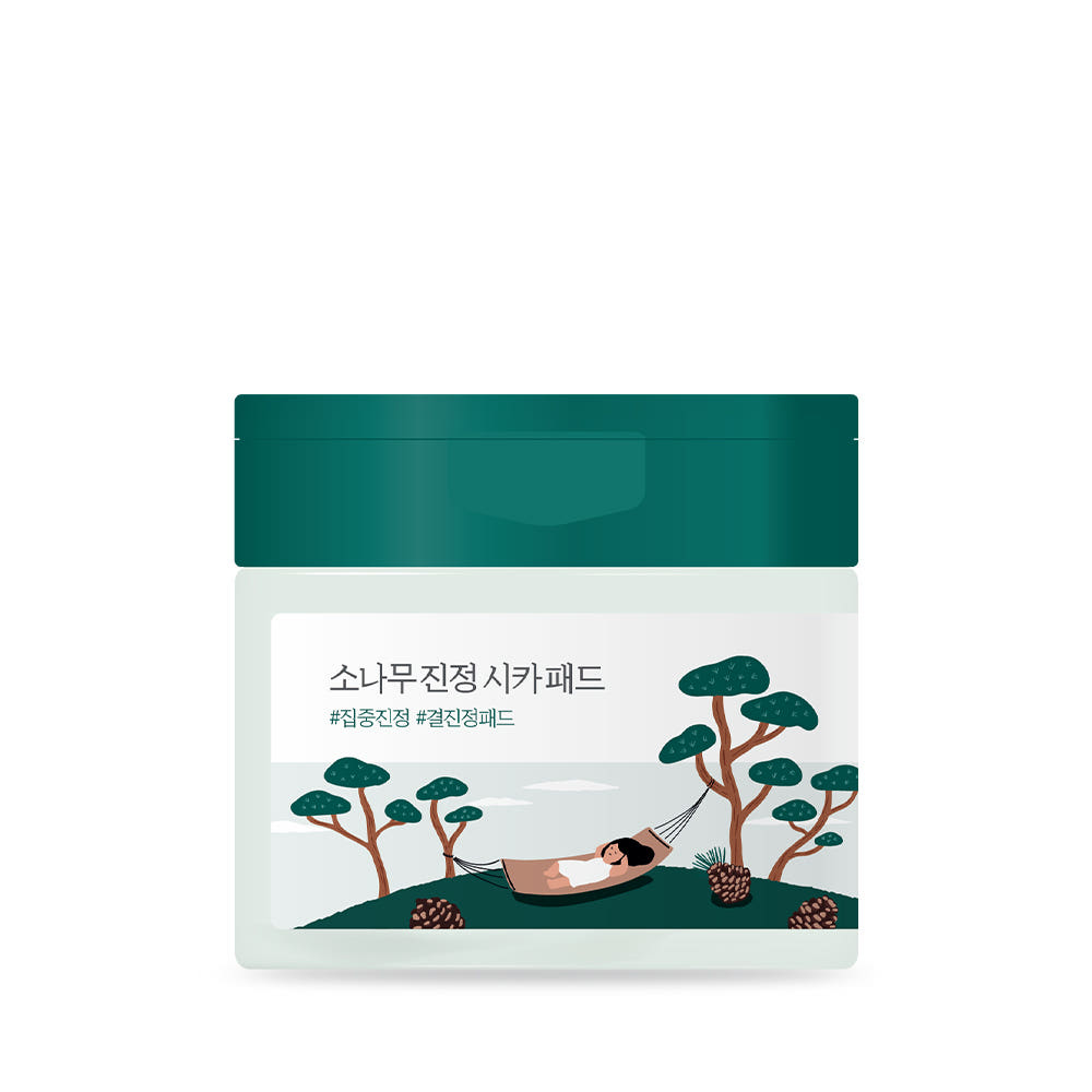 Round Lab Pine Calming Cica Pad Soothing & Hydrating Toner Pads 50 Pads