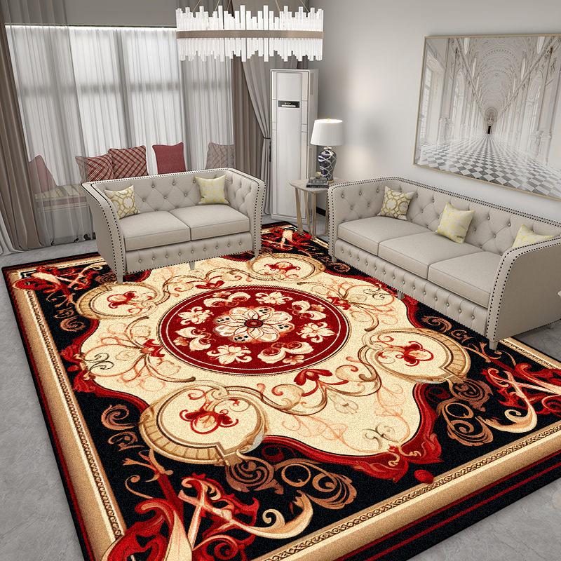 European Style Large Rugs for Living Room Decoration Home Luxury Carpet Sofa Area Nons-slip Floor Mats Bedroom Soft Carpets