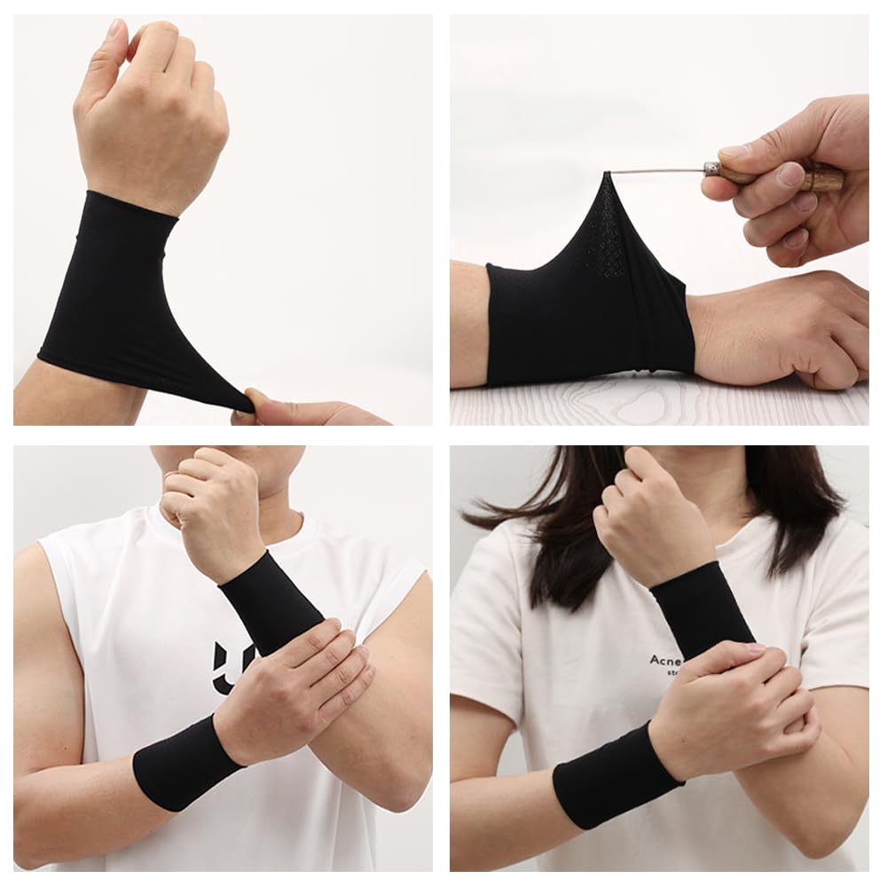 DFsucces Wristband, 8cm, Thin, Soft to the touch, Cool feeling,