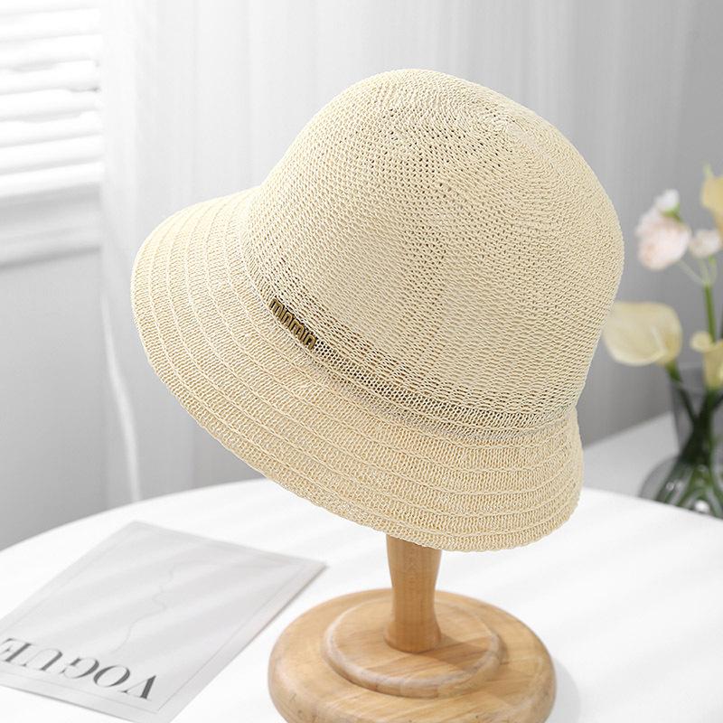 Summer Sun Hat Grass Hat Women's Beach Beach Sun Protection Woven Hat UV Protection