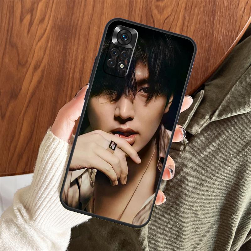 Korean Actor Lee Min ho Case For Xiaomi Redmi Note 14 Pro 13 12 11 10 15 Pro Plus Redmi 15 C 13 10C 12C 13C 14C Cover