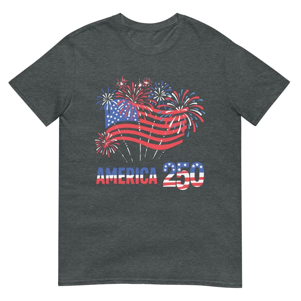 250 Years America Anniversary 250th Independence Day Freedom Tshirt