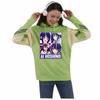 Oshi no Ko My Starry-Eyed Child Unisex Autumn/Winter Color Block Hoodie with Velvet