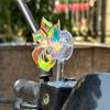 Windmills Model Car Decoration LED Center Console Decoration for Cars Motorcycles Colorful
