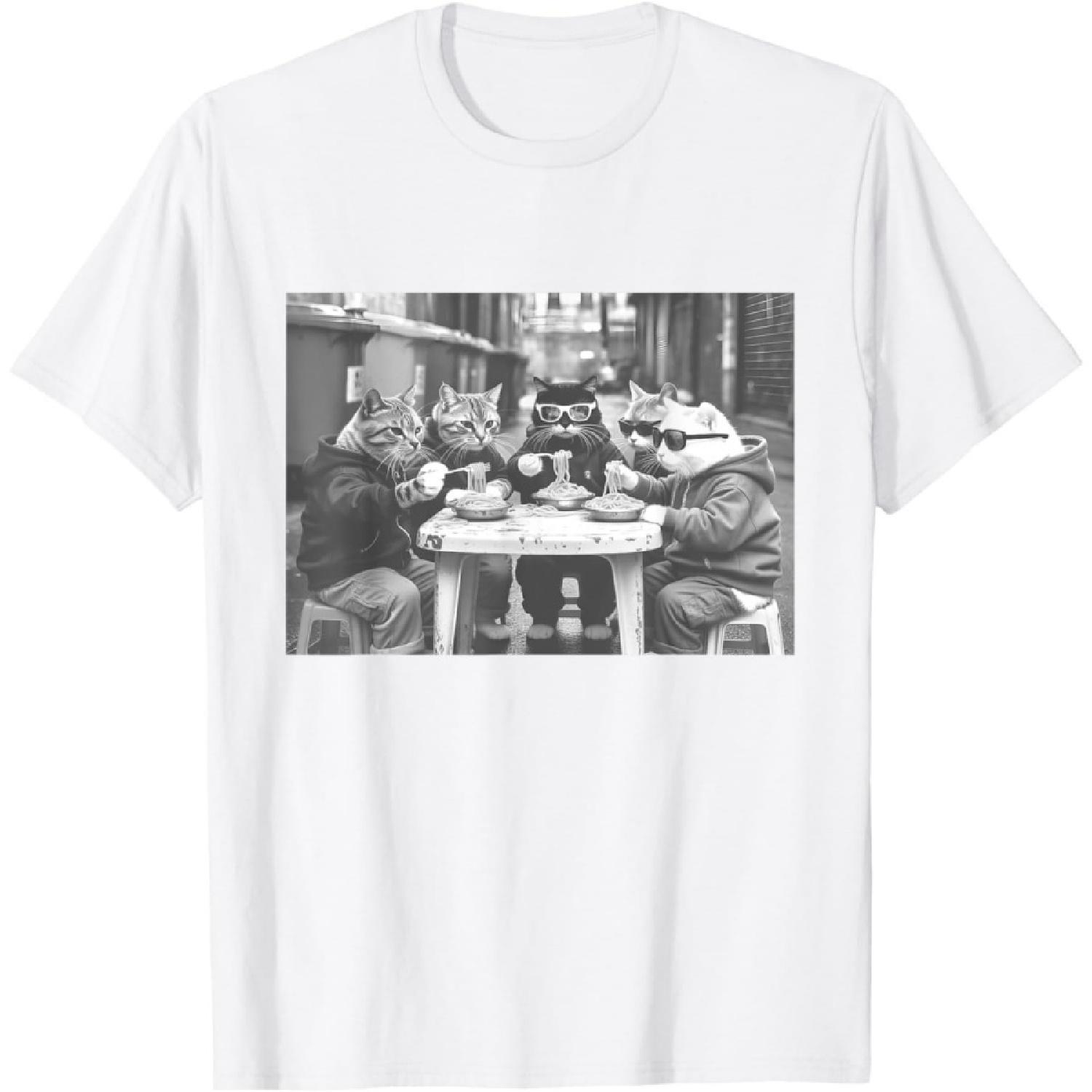 PiWine Cat Gang Street Food T-Shirt(1) S