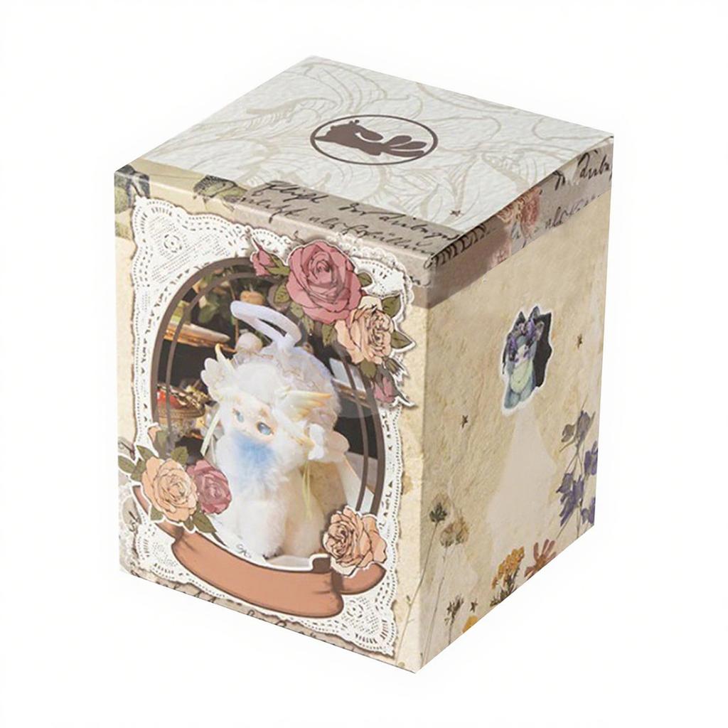 3D Stereoscopic+1PC, Cat And Dragon Plush Series-  - Random