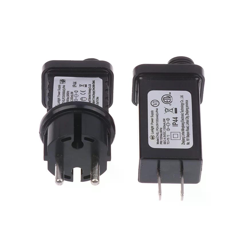 EU/US Plug 5VDC 6W 8 Functional SELV LED Lamp Driver Switch Adapter IP44 Waterproof Laser Lighting Europe Power Supply