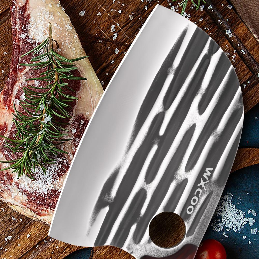 Professional Handmade Boning Knife Kitchen Knives Meat Cleaver Stainless Steel Knife sharpener Chef Knife Cleaver
