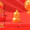 Cute Little Green Snake New Year OrnamentHome Desktop DecorationSimulation Resin Handicraft
