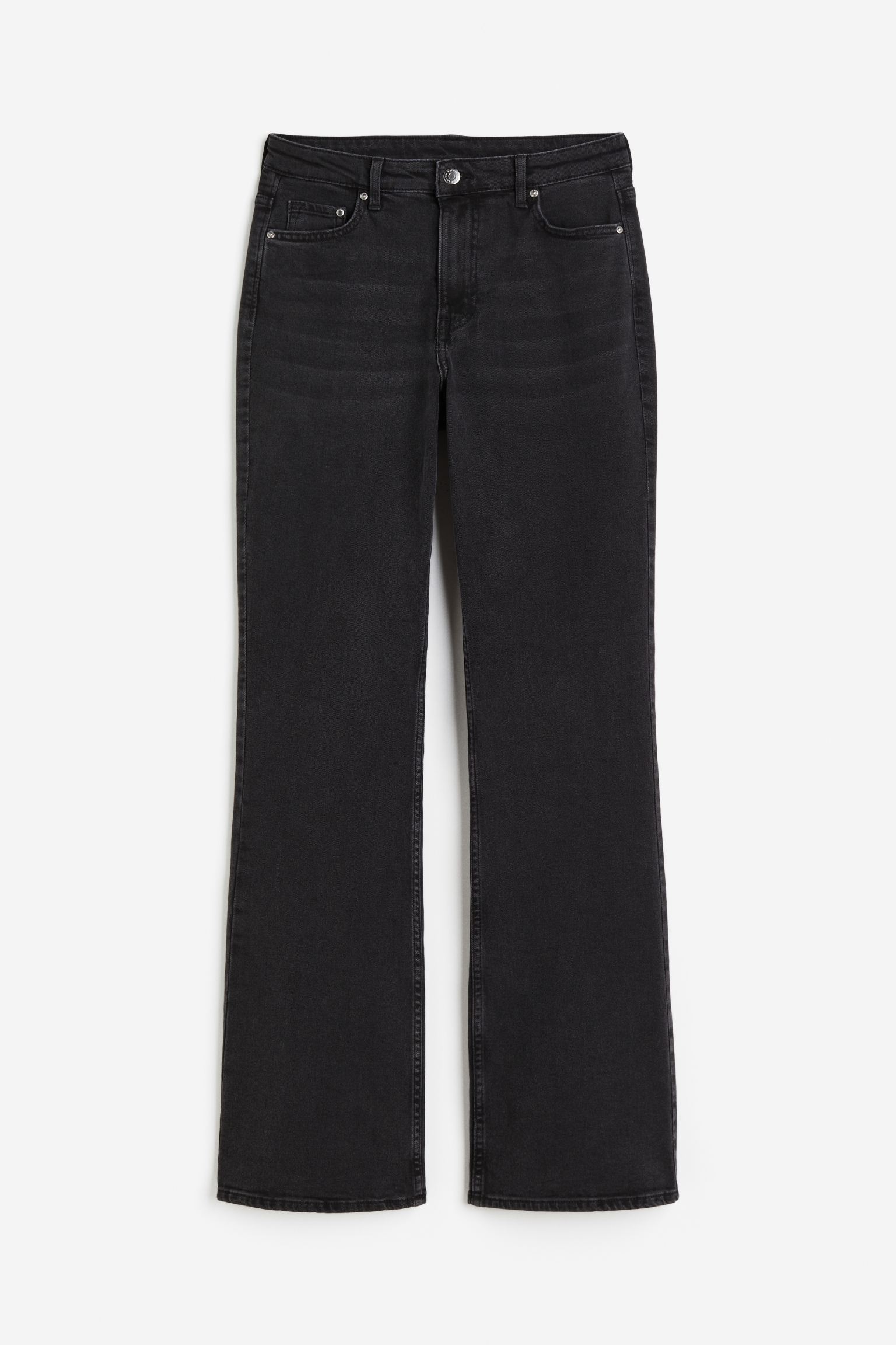 

Высокие джинсы Bootcut с пышной посадкой