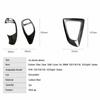 Pure Carbon Fiber Car Center Gear Shift Knob Panel Sticker For BMW 3 F30 LHD