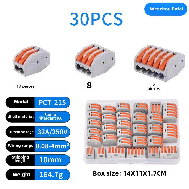 PCT212 Terminal Block Connector Series - Quick Connectors for Special Size Boxes