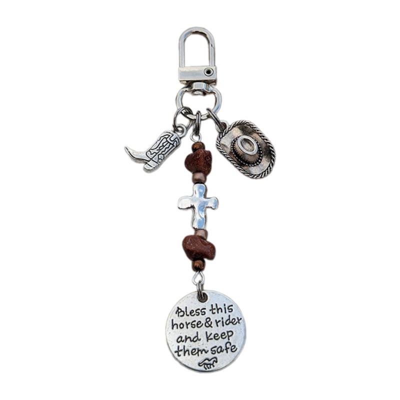 Multipurpose Bringing Sturdy Horseshoe Key Holder Elegant Keychain Charm Fashion Accessory Fits for Any Occasions