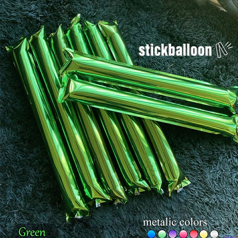 40 peças Bastões de Animação Bastões Trovão Metálicos Vibrantes Bastões Infláveis Animação Criador de Ruído Balões Festas de Futebol