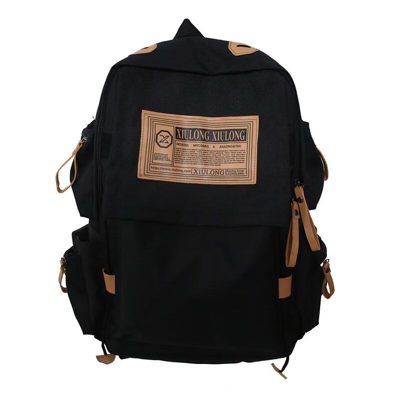 

MDNG Unisex Multi-Pocket Oxford Cloth Casual Backpack