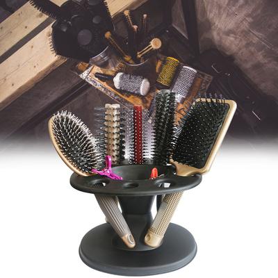 1Pcs Salon Barber Comb PP Storage Stand For Hairdressing Combs Brushes Scissors Iron Roll Organizer Rack Hair Styling Holder Cup Holders 5