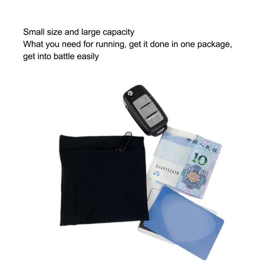 Wrist Wallet Breathable Sweat Absorption Sport Supplies Phone Coin Keys Storage Wrist Sweatbands