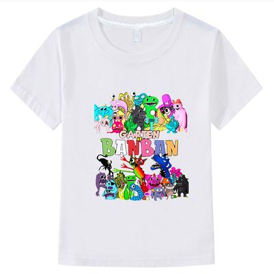 Garten of Banban Kinder T-Shirt 100 % Baumwolle Kurze Tops Anime T-Shirts Jungen Mädchen Kleidung y2k ein Stück Sommer Kawaii Kinderkleidung Jungen und Mädchen T-Shirts