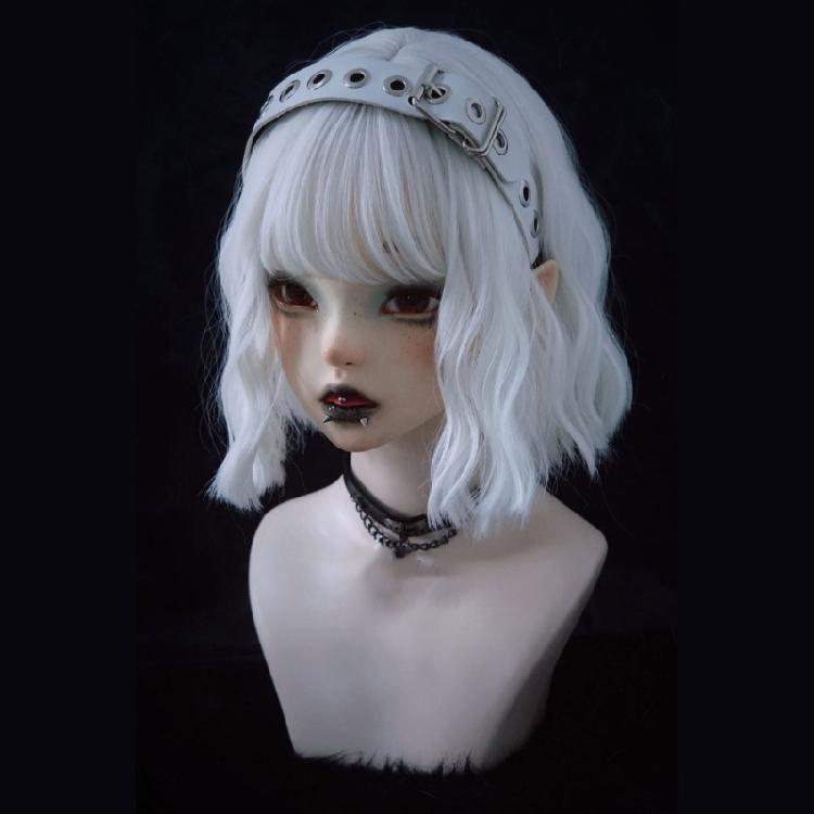 Fashion Punk PU Headband with Studded Rivet for Parties Nightclubs