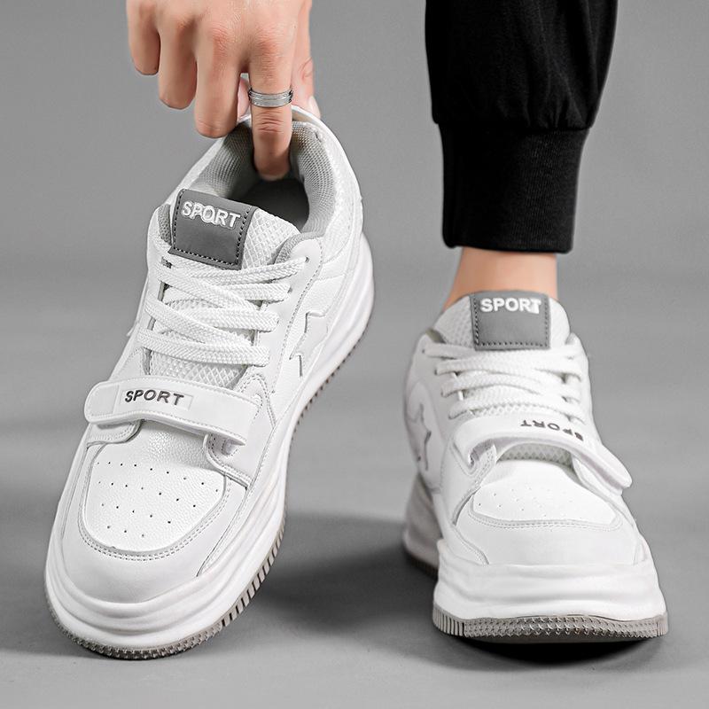 Invisible height increase 8cm star thick-soled height increase sports shoes fashion casual retro bread shoes men's shoes fashion board shoes