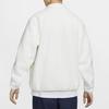 Nike Club Casual Fashion Simple Zipper Long Sleeve Fleece Jacket Men Jackets Sail-White Black FZ0889-133