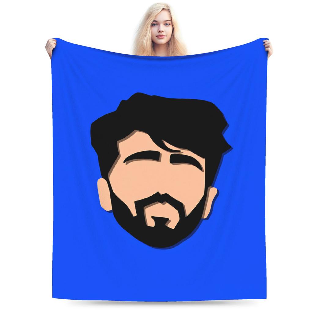 Fede V-Vigevani Soft Warm Blanket Club Misterios Boy Girl Plush Throw Blanket Funny Couch Bed Flannel Bedspread Sofa Bed Cover