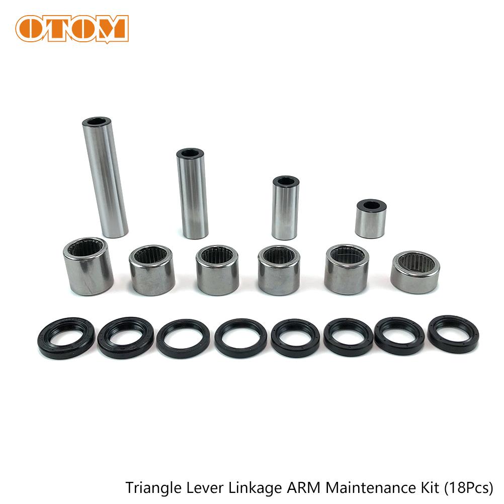 OTOM Motocycle Triangle Lever Linkage ARM Oil Seal Bearing Bushing Repair Set For HONDA CRF150R CRF150RB CONNECTING ROD SUB-ASSY