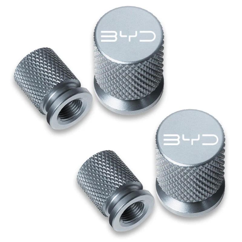 

4Pcs Car Wheel Tire Valve Caps Tyre Stem Cover Airdust Waterproof for BYD