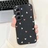 For Infinix Hot 50 50i 4G X6882 X6531 Case Liquid Silicone Soft TPU Back Cover Hot50 Hot50i Phone Funda Gothic Black Night Shell